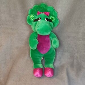 Vintage 1992 Baby Bop Plush Closed Mouth Lyons Barney & Friends Dinosaur 90's